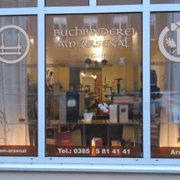 Buchbinderei am Arsenal in Schwerin Einbände und Bindungsarten