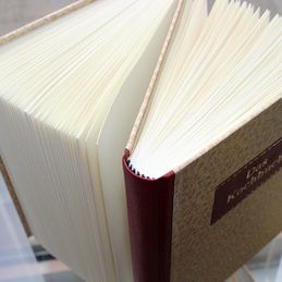 Buchbinderei am Arsenal in Schwerin Einbände und Bindungsarten
